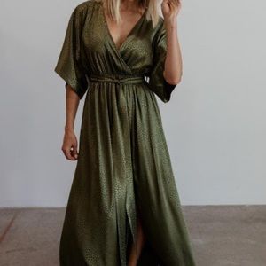 NWT Baltic Born Savannah Maxi Olive Green Size L